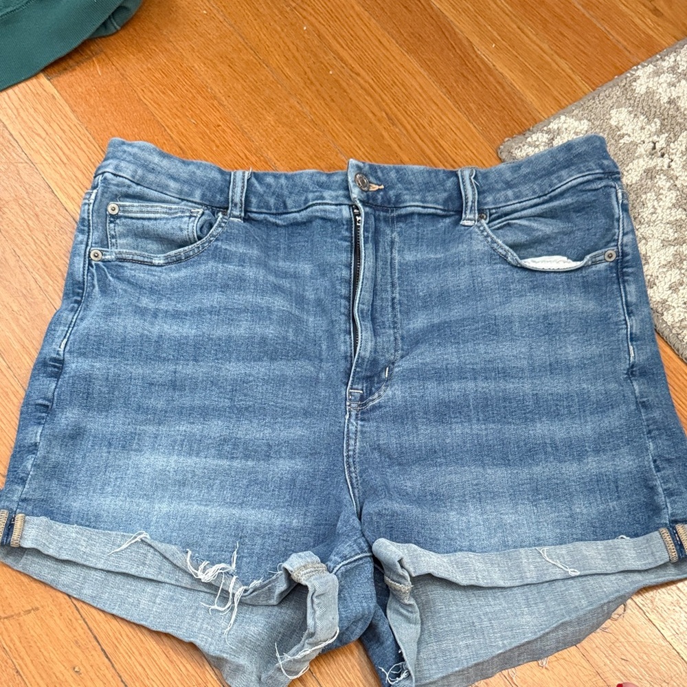 American Eagle Outfitters Dark Blue Jean Shorts